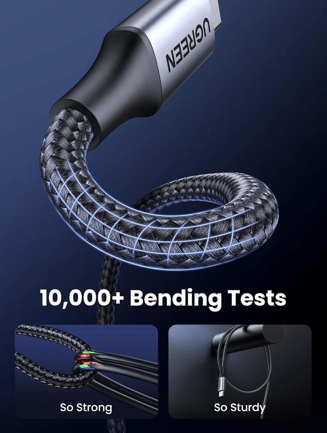 UGREEN 240W 
USB C to USB
C Cable